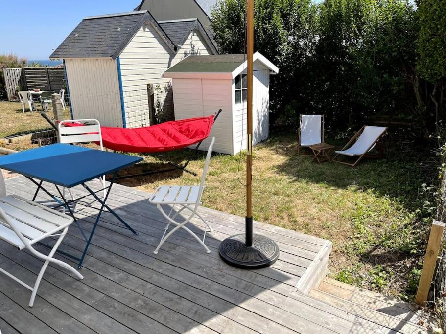La Cabine Vue Mer Luc-sur-Mer Eksteriør billede