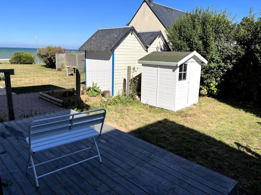 La Cabine Vue Mer Luc-sur-Mer Eksteriør billede